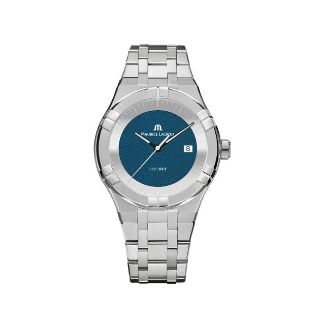 Label Noir Aikon Automatic 42MM klokke blå stål