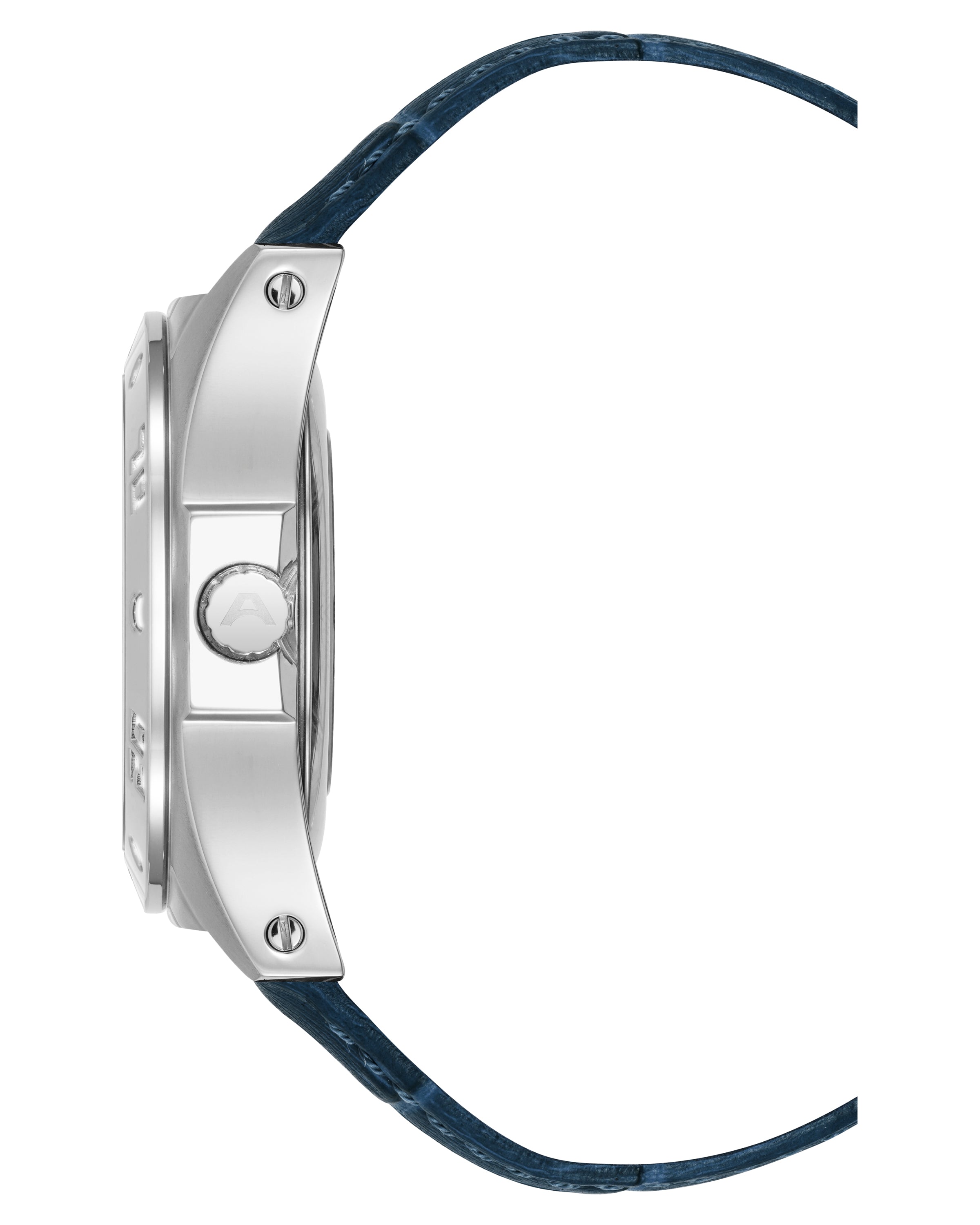 Armitron Skeleton 42mm klokke blå/sølv automatisk