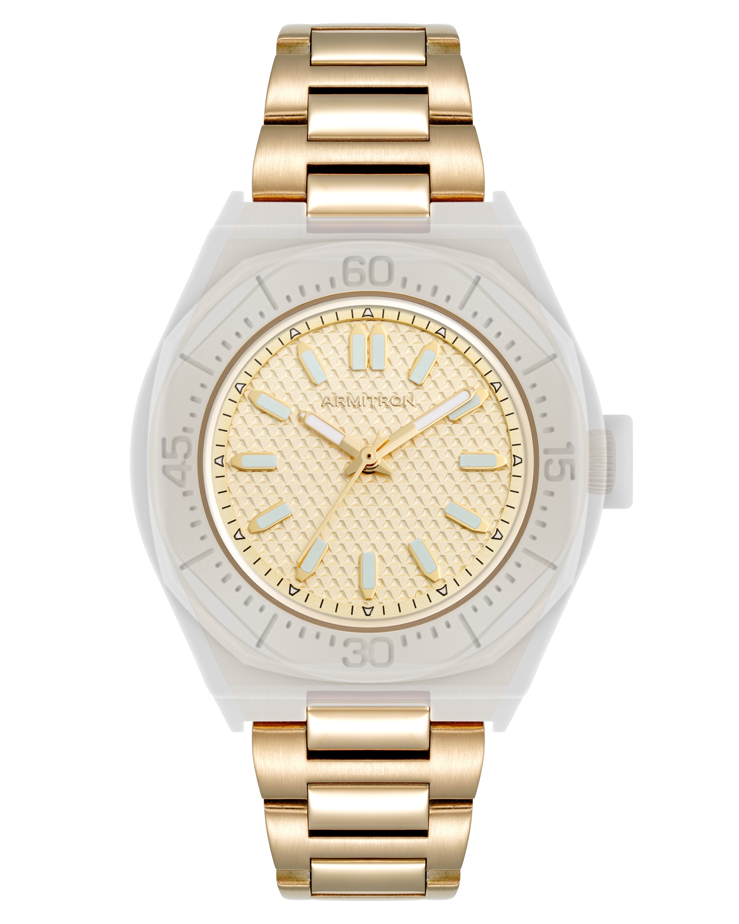 Armitron Jacqueline 36mm dameklokke gull
