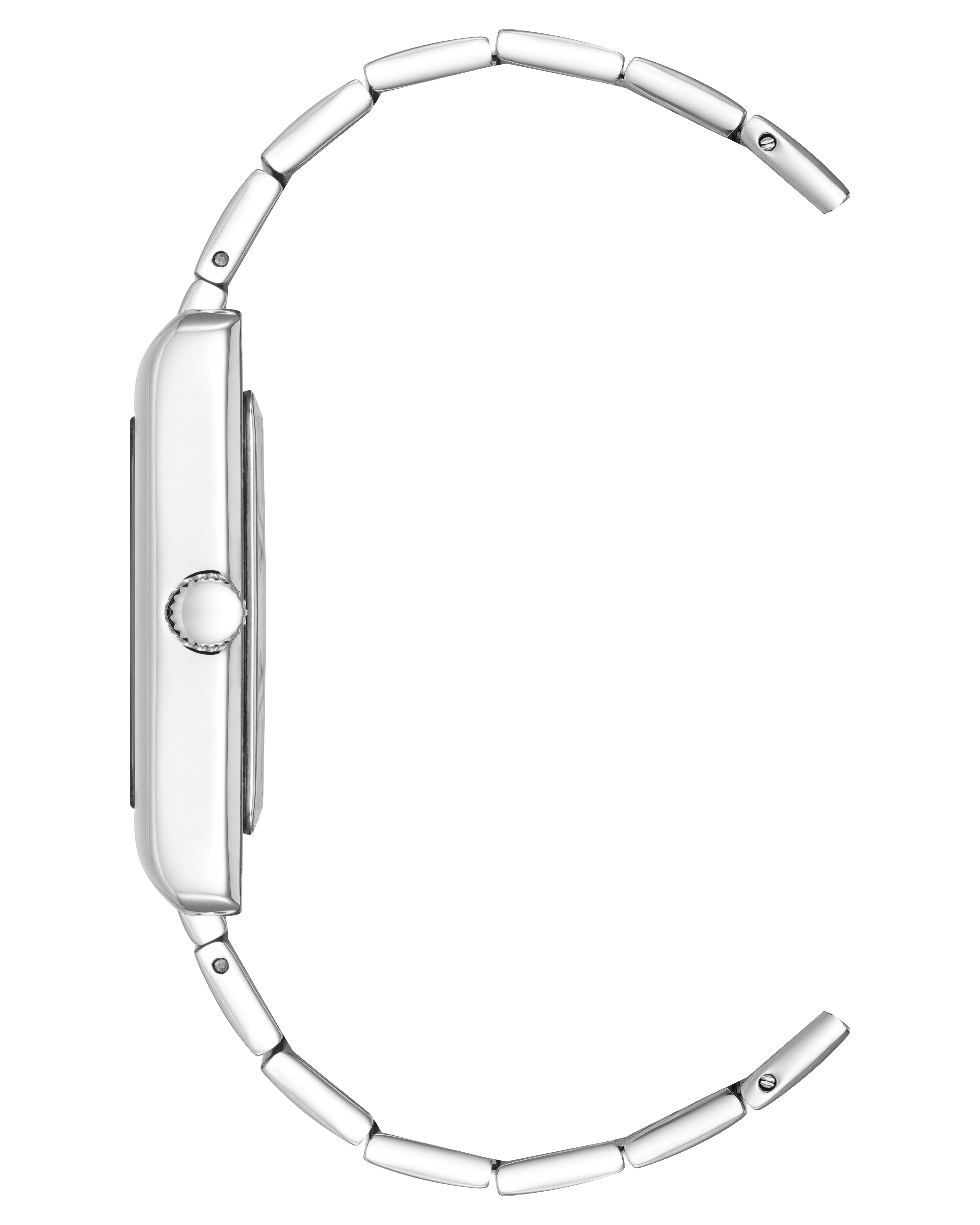Armitron Grant herreklokke 32mm sølv/blå rektangulær