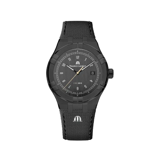 Label Noir Aikon Automatic 42 mm klokke PVD sort satin