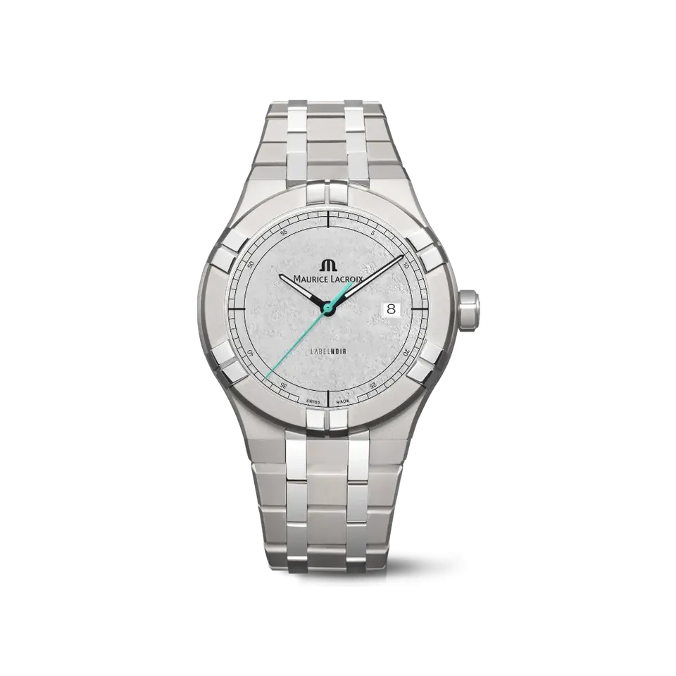 Label Noir Aikon Automatic 42MM klokke titan hvit