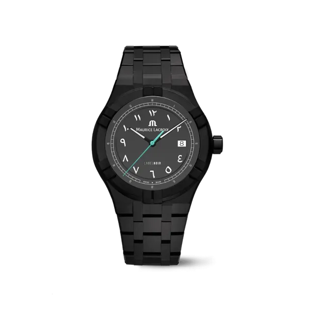 Label Noir Aikon Automatic 42MM armbåndsur keramikk arabisk