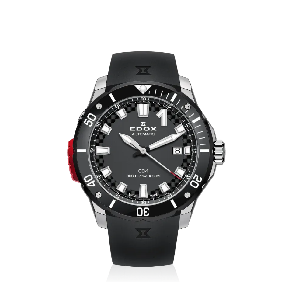 Edox Date Automatic herreklokke med dato