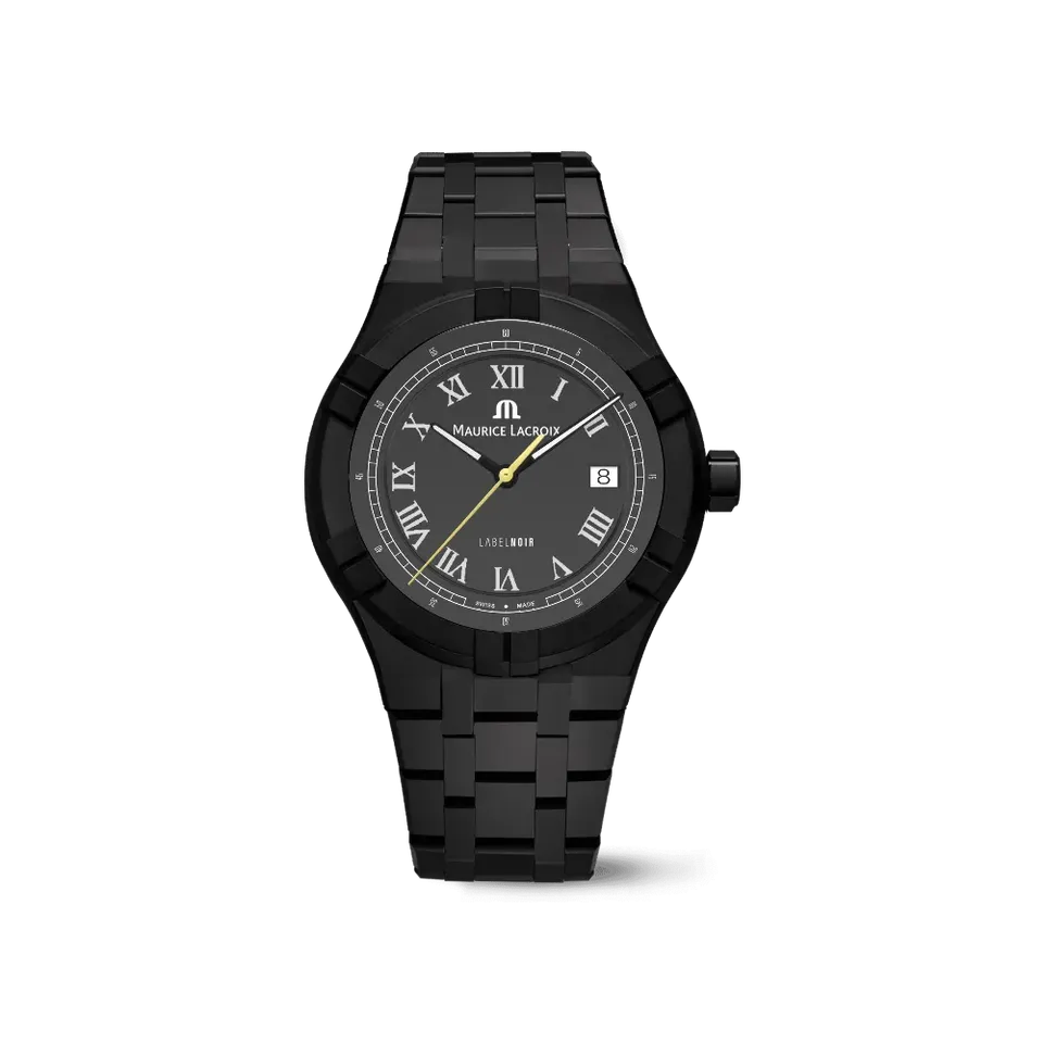 Label Noir Aikon Automatic 42mm klokke keramikk hvit
