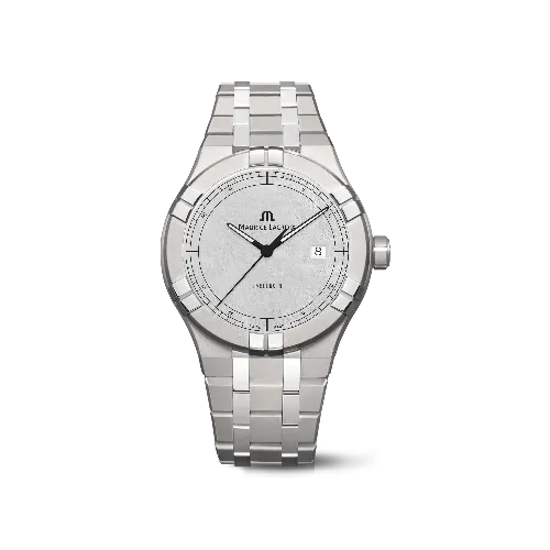 Label Noir Aikon Automatic 42MM klokke titan hvit