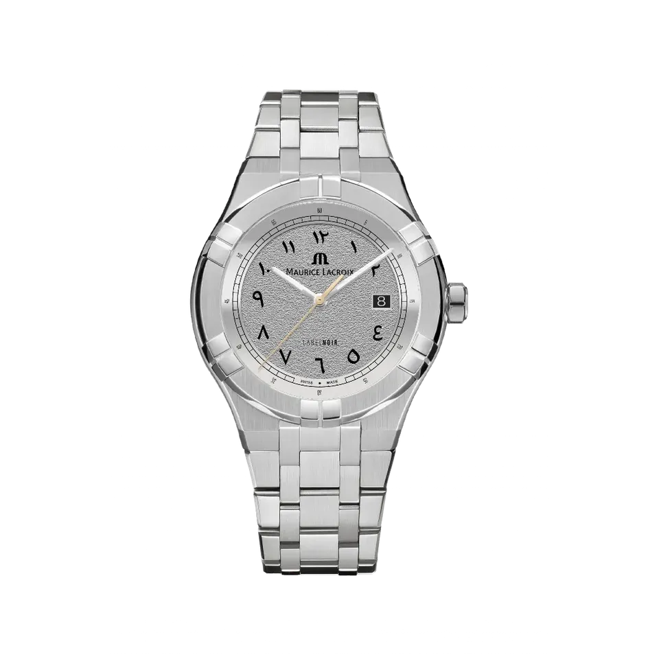 Label Noir Aikon Automatic 42MM klokke stål sunray