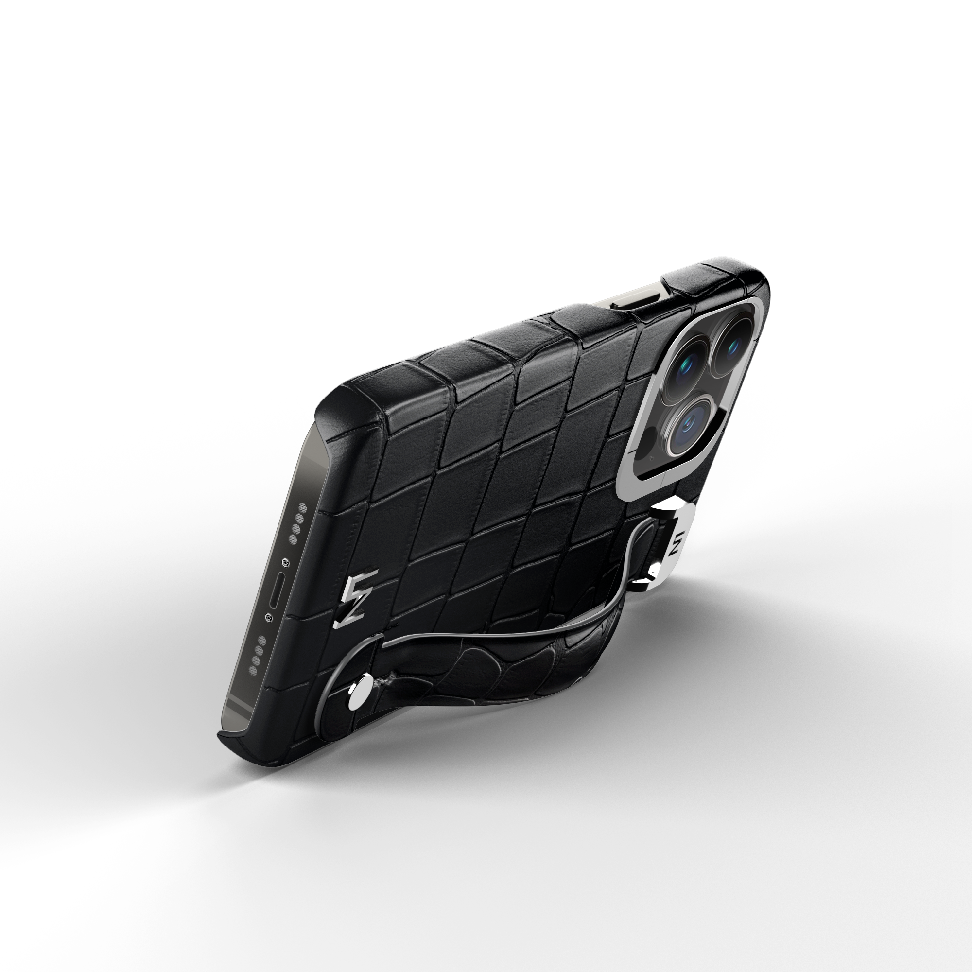 Label Noir iPhone 13 Pro Max deksel sort alligator