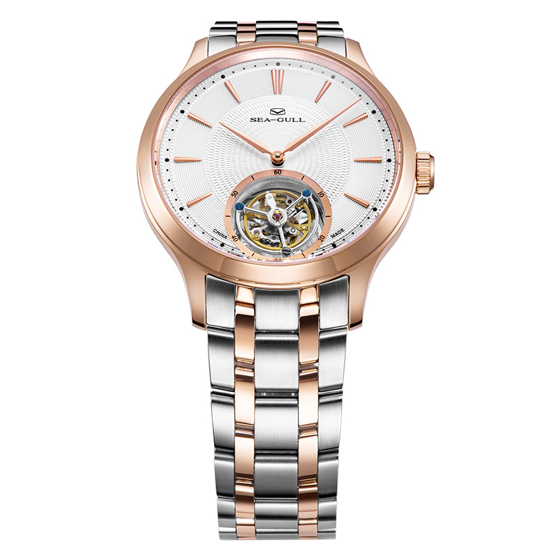 Sea-gull Artisan 517.12.8811 tourbillon hvit 42 mm