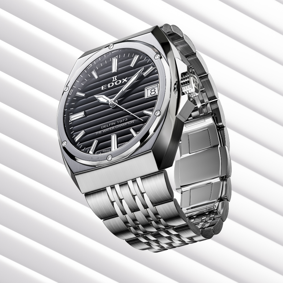 Edox 1973 Date Ladies dameklokke