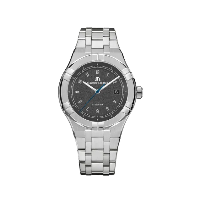 Label Noir Aikon Automatic 42MM klokke stål svart blå