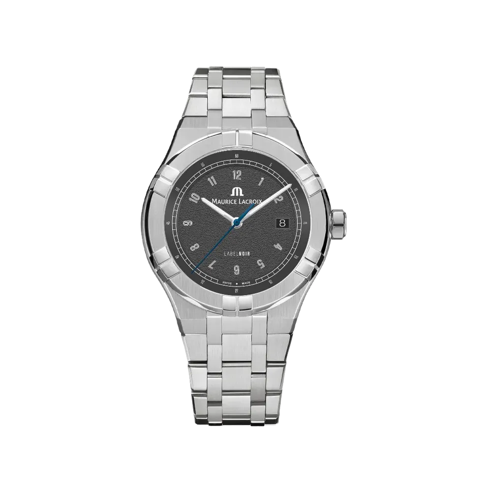 Label Noir Aikon Automatic 42MM klokke stål svart blå