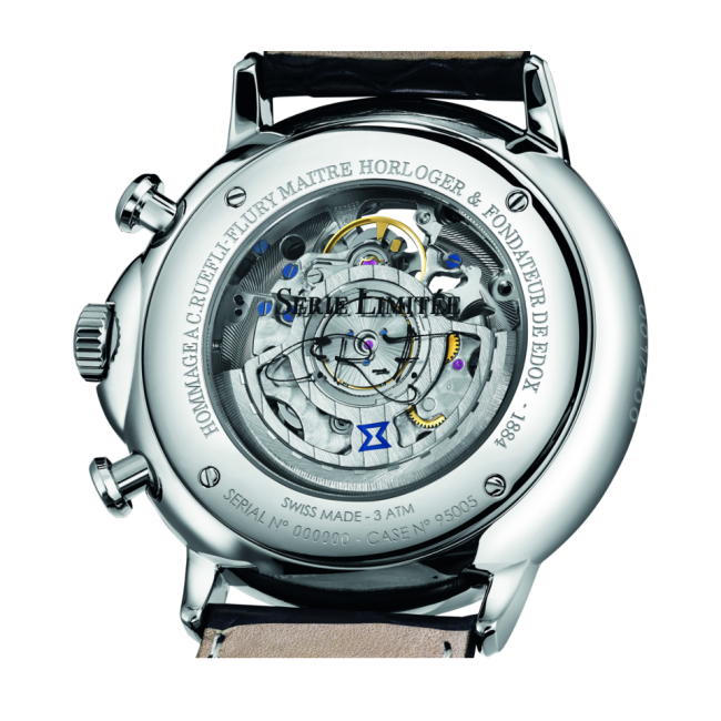 Edox Les Bémonts Limited Edition dressklokke
