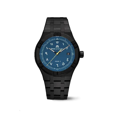 Label Noir Aikon Automatic 42MM klokke keramikk blå