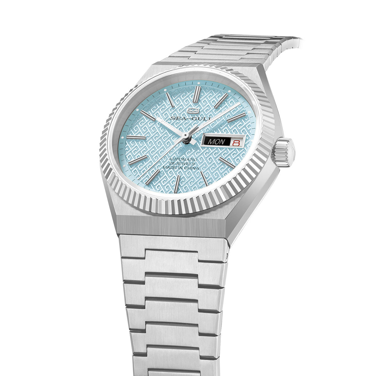Sea-gull 510.82.1075A dressklokke herre blå 38mm