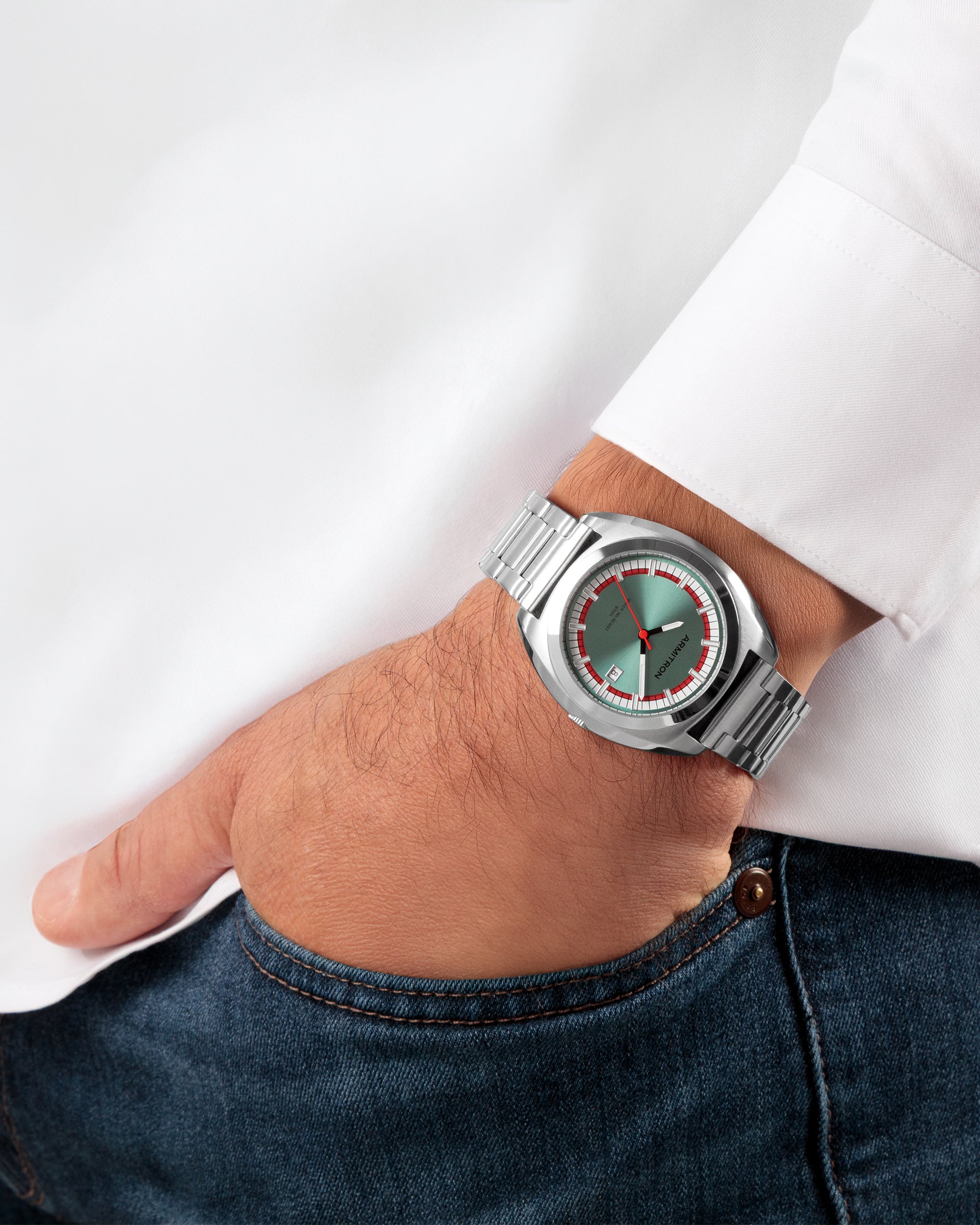 Armitron Travis 42mm herreklokke blå