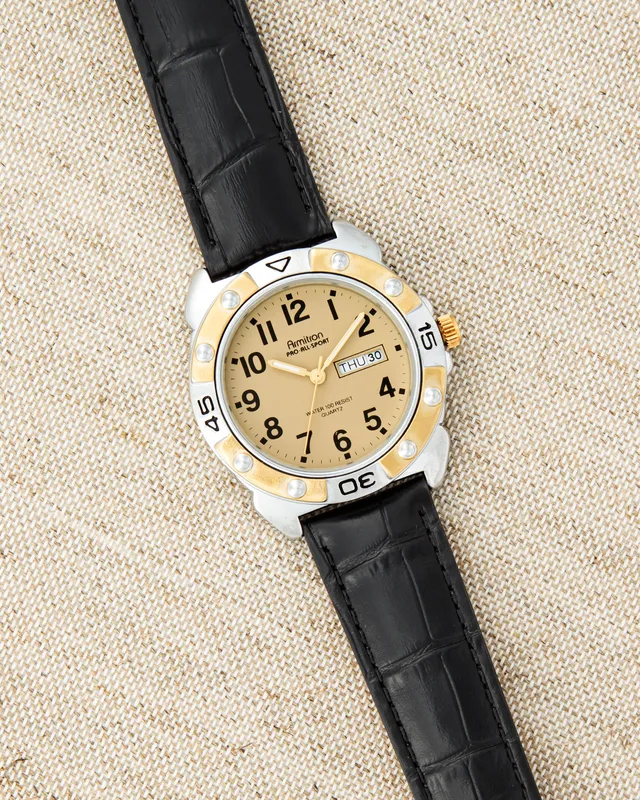 Armitron Vintage2985 herreklokke tofarget skinn