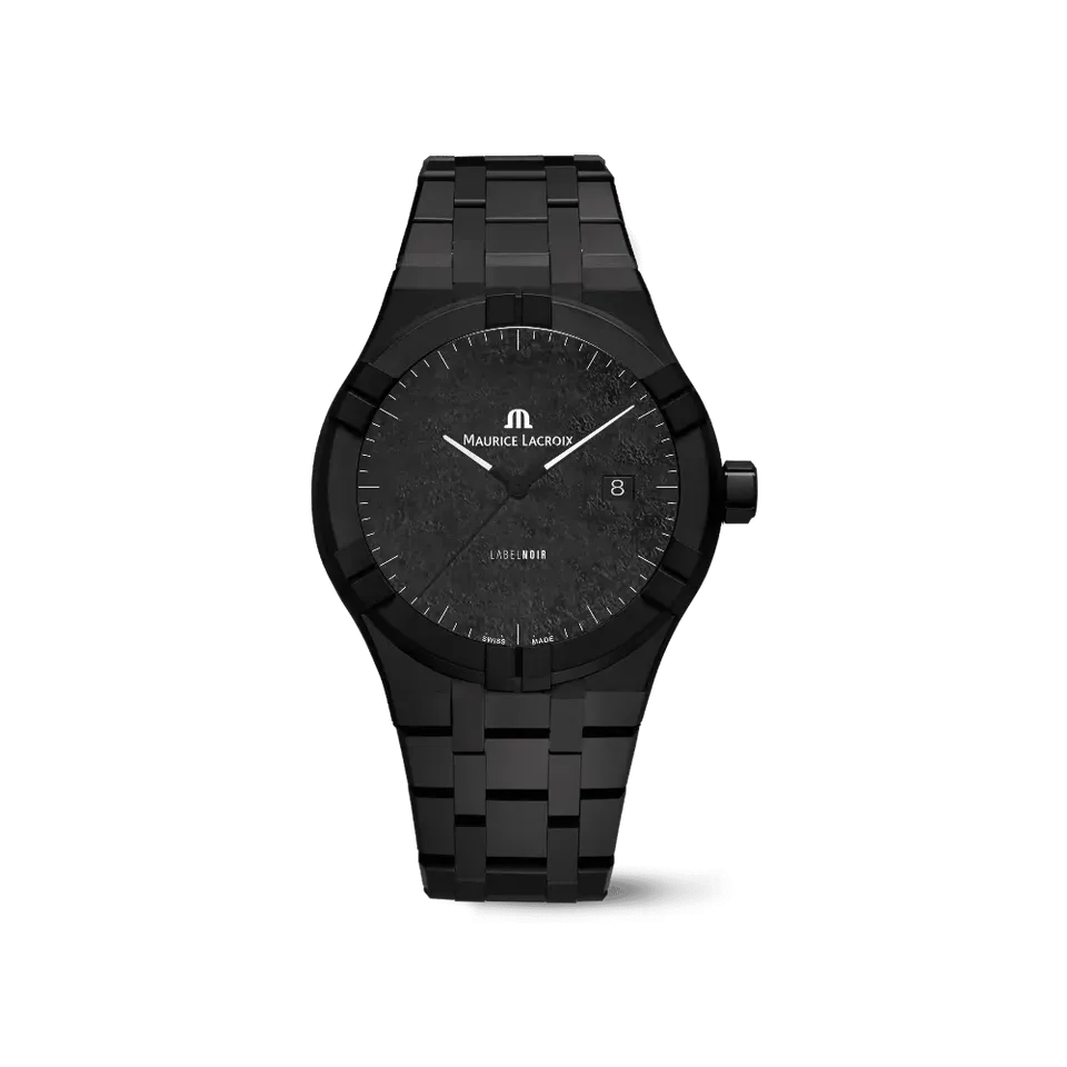 Label Noir Aikon Automatic 42MM klokke keramikk svart