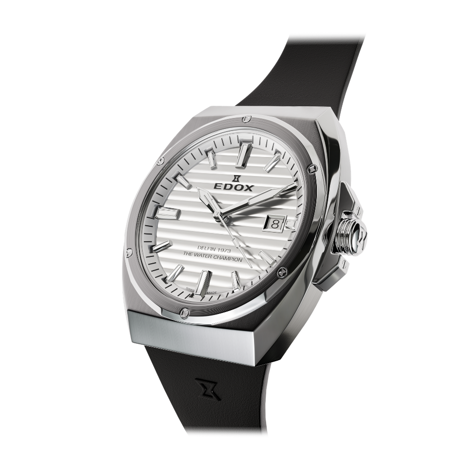 Edox 1973 Date Gents herreklokke dato