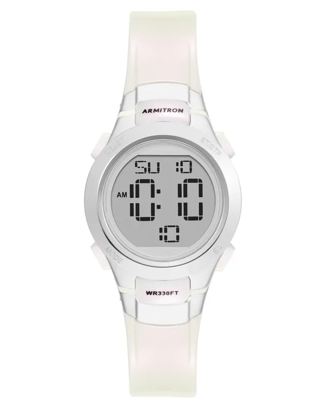 Armitron Sport 45/7012PWT digitalklokke perlehvit
