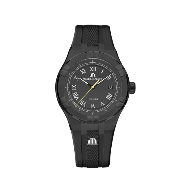 Label Noir Aikon Automatic 42MM klokke PVD gummi sort