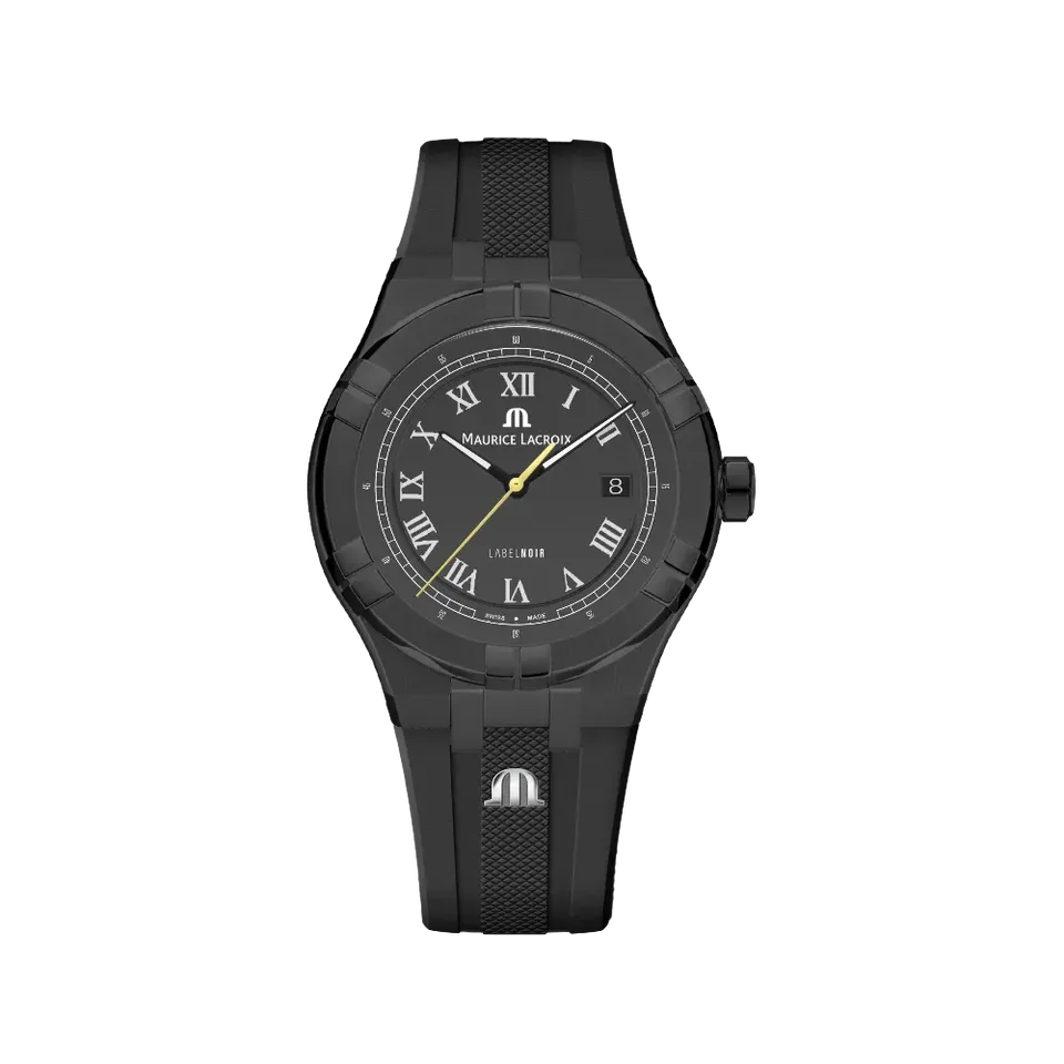 Label Noir Aikon Automatic 42MM klokke PVD gummi sort