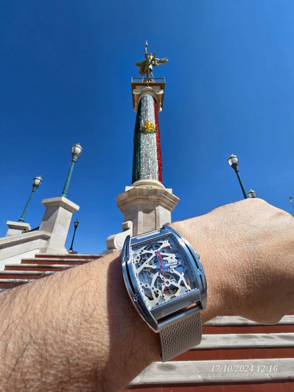 CIGA Design Milanese klokkerem stål 22mm svart
