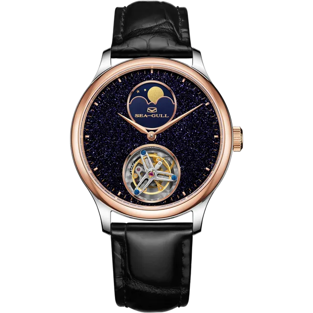 Sea-gull Artisan 818.32.8832 armbåndsur blå 42mm