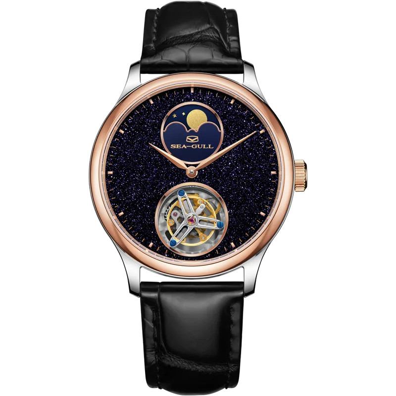 Sea-gull Artisan 818.32.8832 armbåndsur blå 42mm