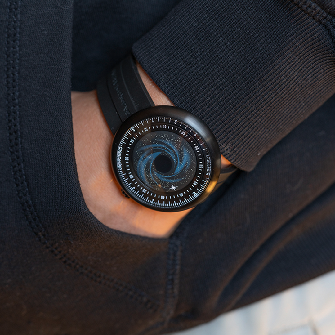Label Noir Ciga Design Black Star klokke limited
