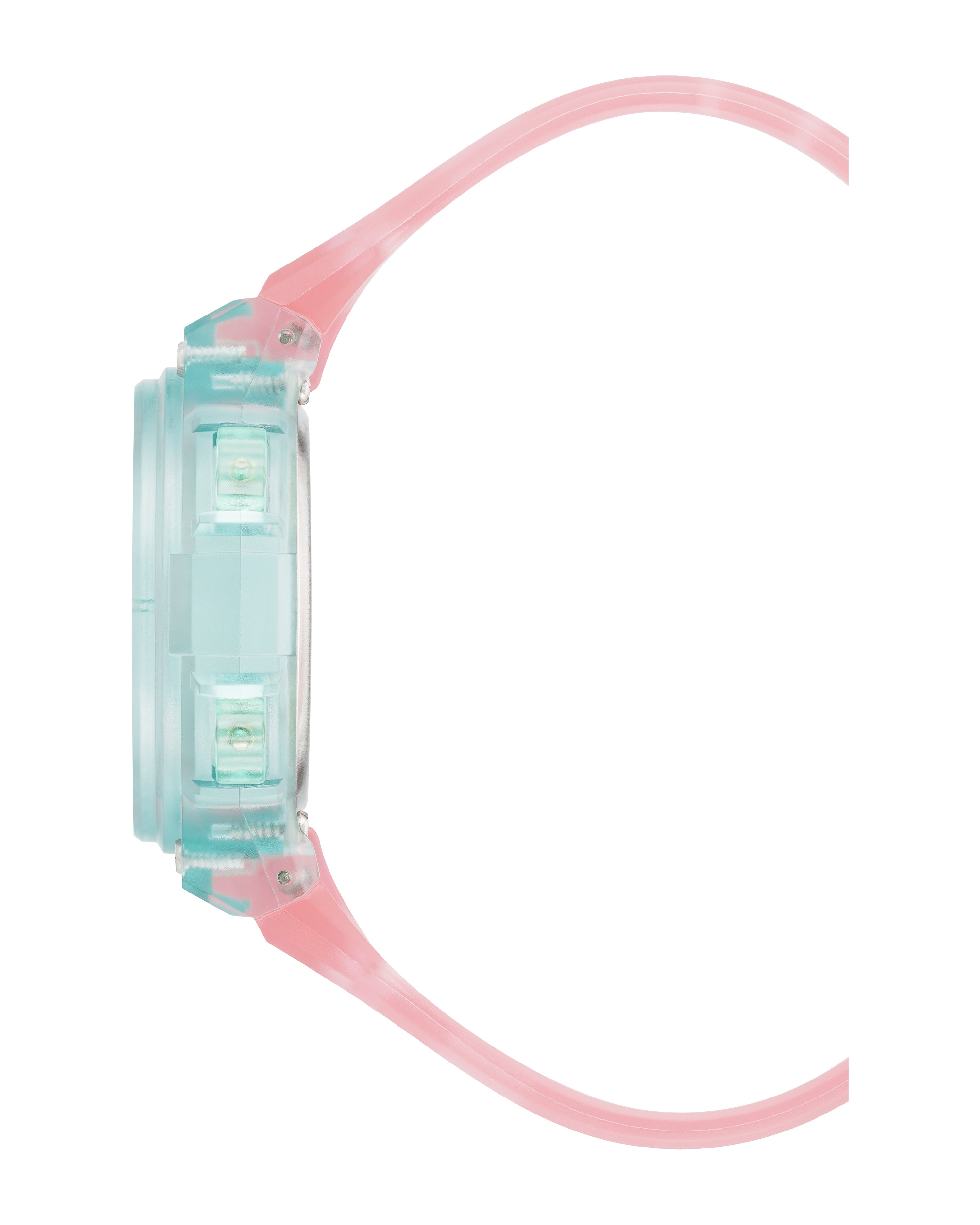 Armitron Jelly Chrono 37mm digitalklokke rosa blå