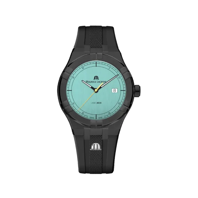 Label Noir Aikon Automatic 42MM klokke babyblå gummi
