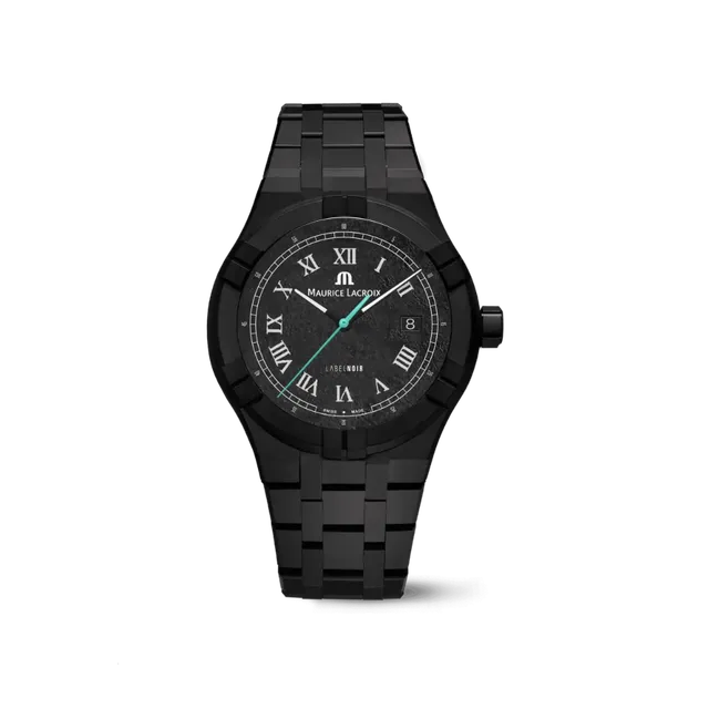 Label Noir Aikon Automatic 42MM klokke keramikk lyseblå viser