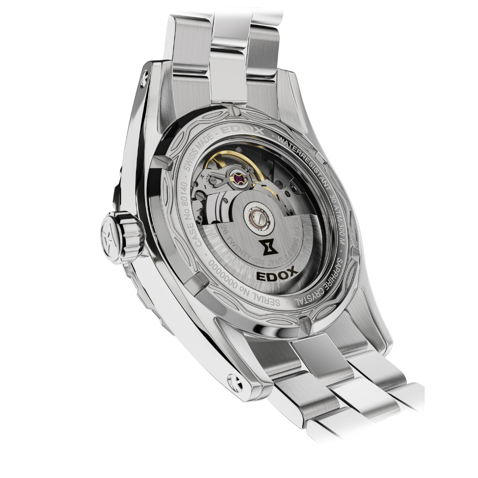 Edox Automatic armbåndsur klassisk