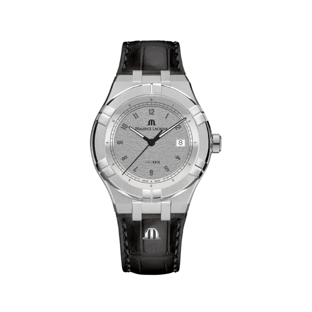 Label Noir Aikon Automatic 42MM klokke hvit stål