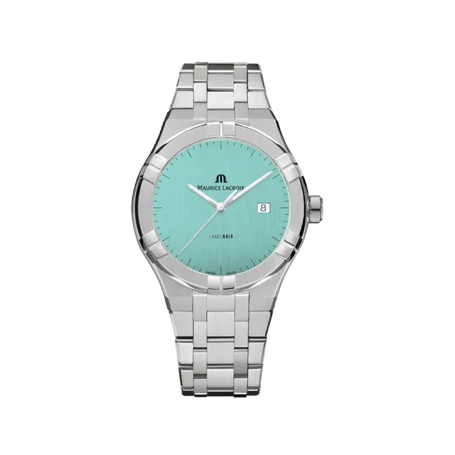 Label Noir Aikon Automatic 42MM klokke lyseblå stål
