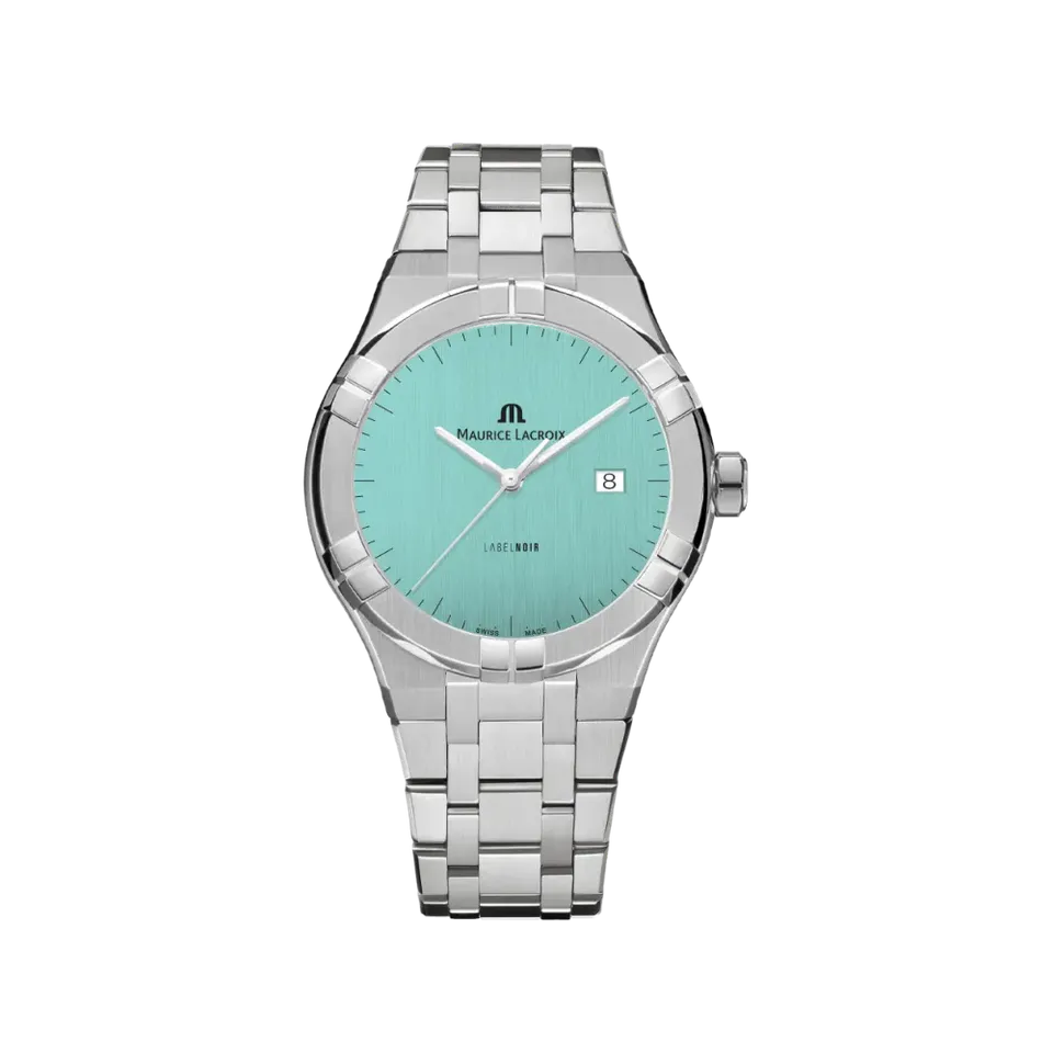 Label Noir Aikon Automatic 42MM klokke lyseblå stål